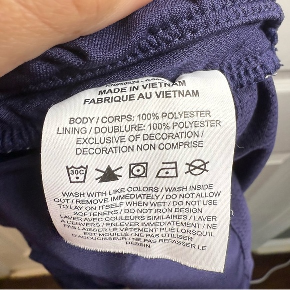 Nike Women's Eggplant Purple Dri-Fit Athletic Shorts Size Large GUC - Picture 6 of 6